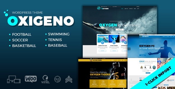Oxigeno Nulled Sports Club & Team Free Download