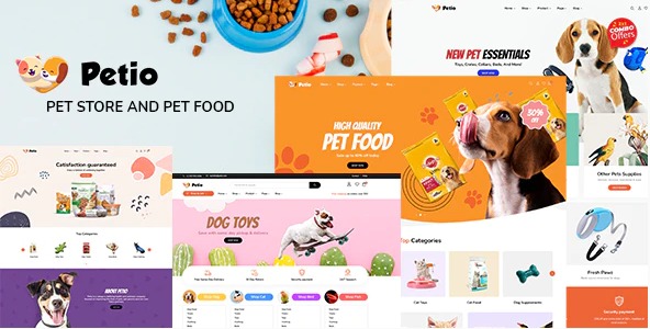 Petio Pet Store WooCommerce WordPress Theme Nulled Free Download