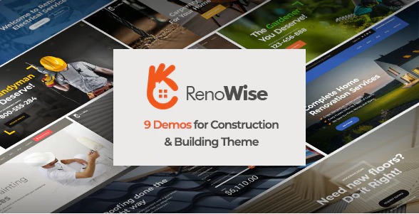 RenoWise Nulled Construction & Building Theme Free Download