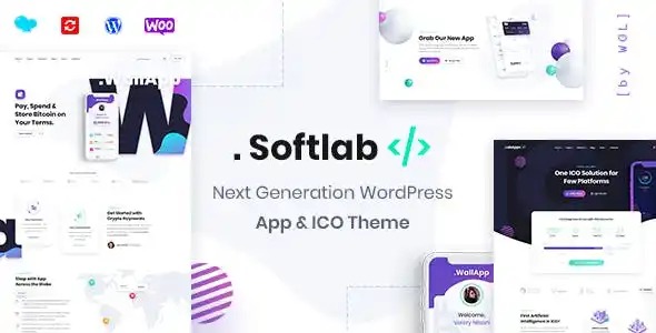 Softlab Nulled Startup and App WordPress Theme Free Download