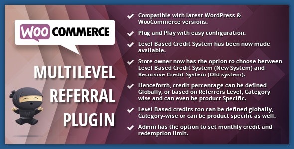 WooCommerce Multilevel Referral Affiliate Plugin Nulled Free Download